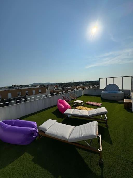 Luxueux 5 Pc, Jacuzzi, Rooftop, Terrasse, Clim Montpellier Esterno foto